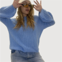 maglioncino con manica bombata bonbon